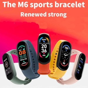M6 Smart Band Men Women Smart Watch BP Sleep Monitor Pedometer Bluetooth Connection For IOS Android M6 Band