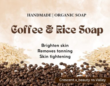 COFFEE AND RICE SOAP