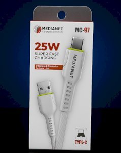 Medianet MC-97 | 25W Super Fast Charging Type-C Cable