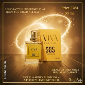 VIVA & Bloom – Love For Her | Floral Musk Perfume for Women 50ml