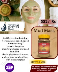 Mud with Kojic Acid Powder