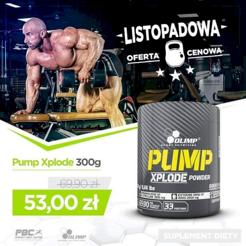 PUMP- MUSCLE BUILDER (IMPORTED POLAND)