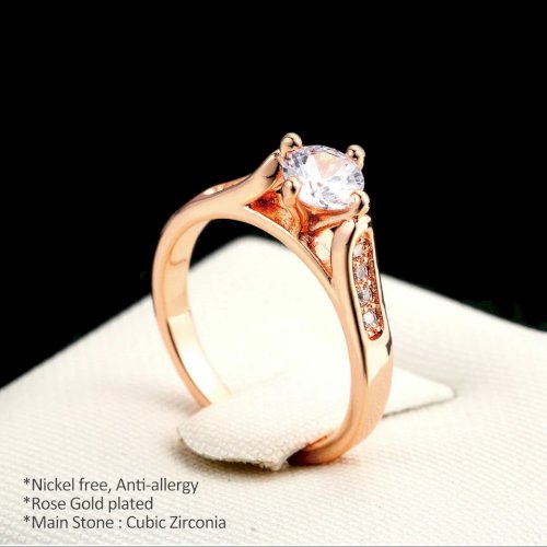 Double Flair .8 Carat Engagement Wedding Ring