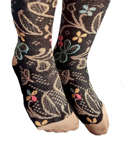 Set of 4 pairs Socks For Women Colorful Ladies / Girls Cotton Socks