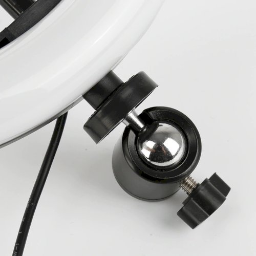 Ring Light 26 cm Metal Ball-head and Mobile Holder ( 3 Colors Modes )