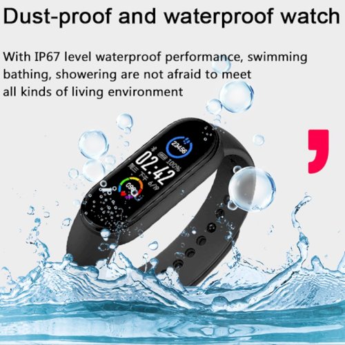 M5 Smart Band Men Women Smart Watch BP Sleep Monitor Pedometer Bluetooth Connection For IOS Android M6 M5 Smartwatch