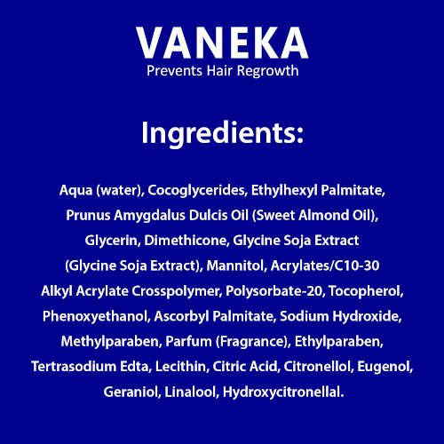 VANEKA Prevents Hair Regrowth (15ml)