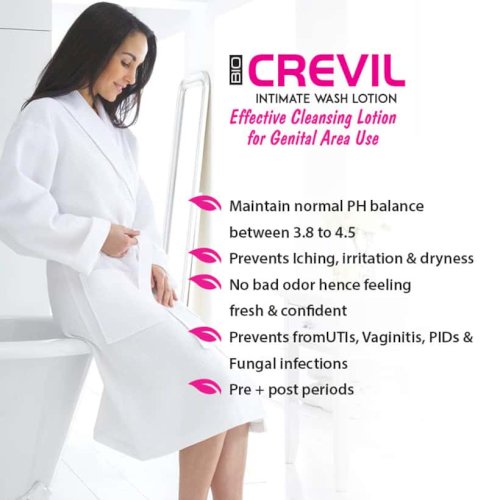 BIO CREVIL Vaginal Care-Intimate Wash Lotion (100ml)