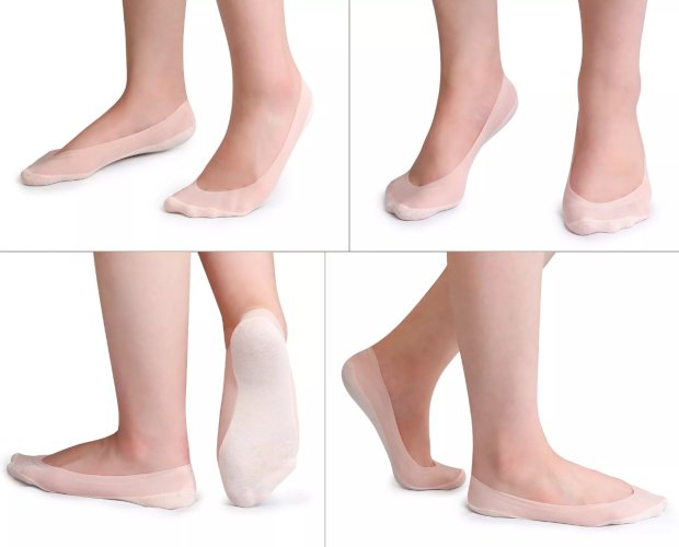 Pack of 5 Fancy Low Cut Summer Socks for Women