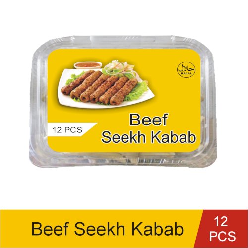 Beef Sheekh Kabab 12 PCS (360 gm)