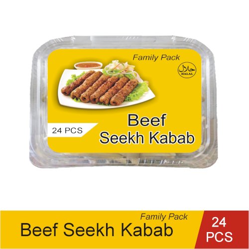 Beef Sheekh Kabab 24 PCS (720 gm)