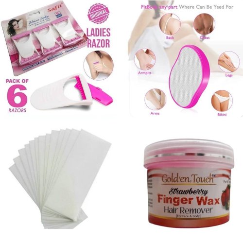 Hair Removal Bundle Deal Pack Of 4 