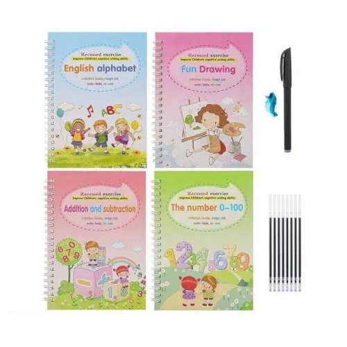 Kids Magic Learning Book With Magic Pen
