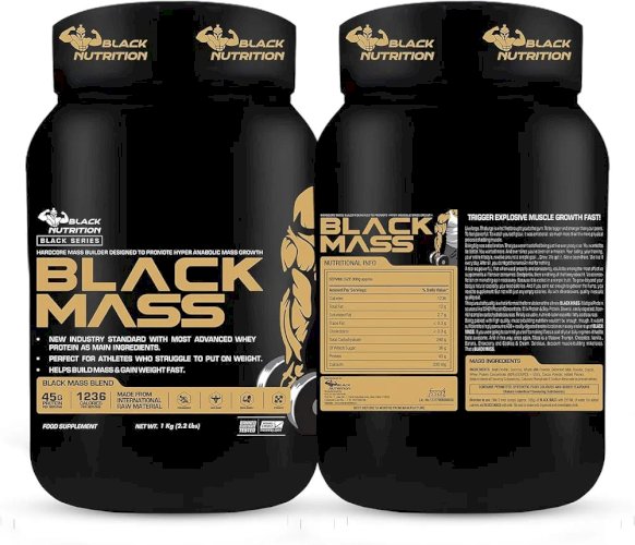 Black Nutrition Black Mass 1kg