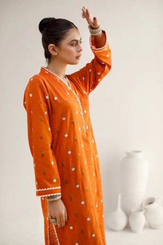 Aster-2PC Embroidered Khaddar