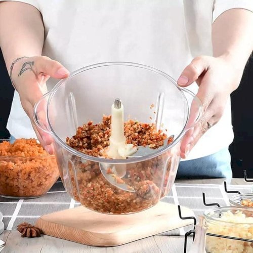 Multifunction Hand Press Manual Vegetable Chopper