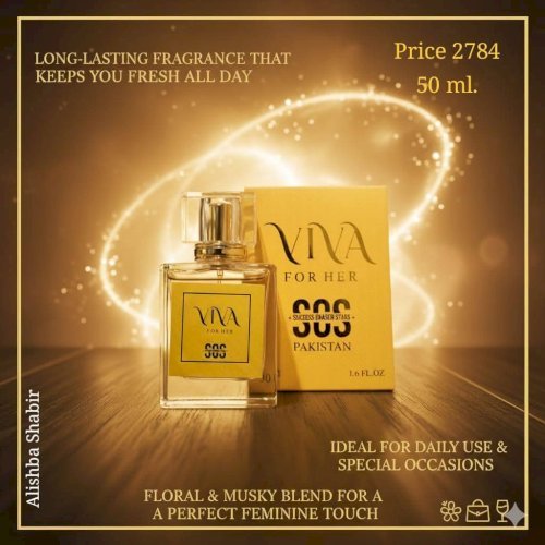 VIVA & Bloom – Love For Her | Floral Musk Perfume for Women 50ml