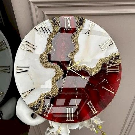 Luxury Handcrafted Resin Art Decor Collection | Clocks, Holders, and Custom Gifts
