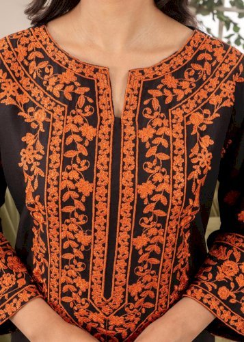 Black Color SUNY Grace 2 PCs (stitched)