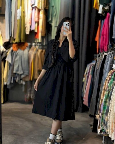 Luxury 2Pcs Coati & Frock Set – Pure Linen Elegance