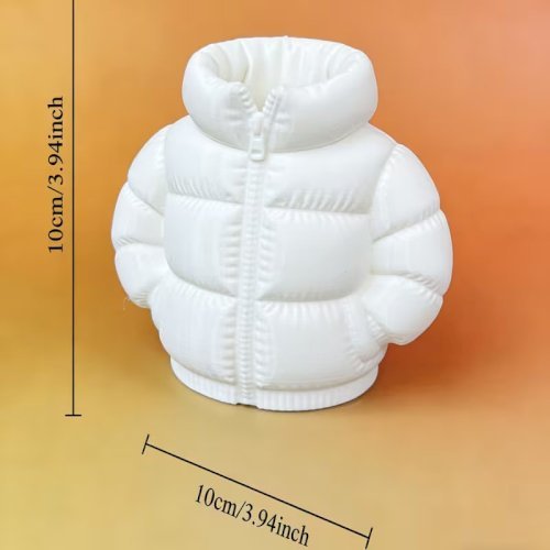 Cute Jacket Shaped Pen Holder – 3D Creative Desktop Stationery Organizer & Desk Decoration