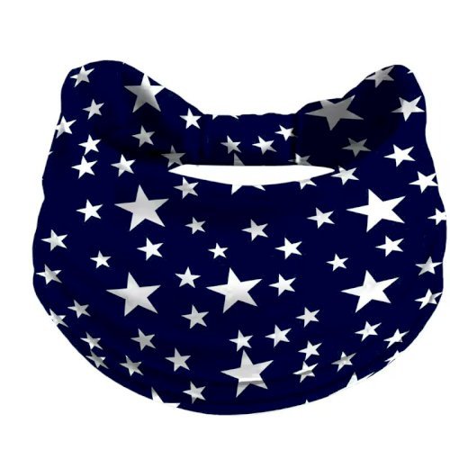 Women Star Print Headband – Stretchy Non-Slip Sweatband for Sports & Daily Wear
